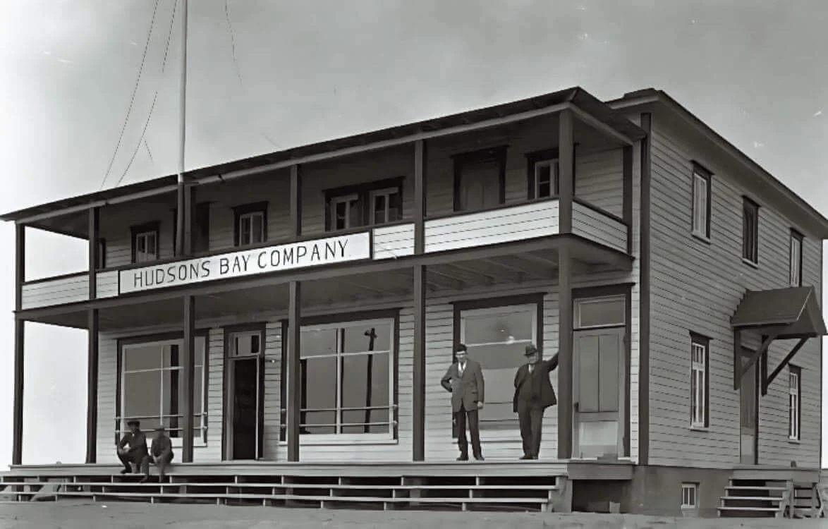 Hudson’s Bay Company building in Bersimis
