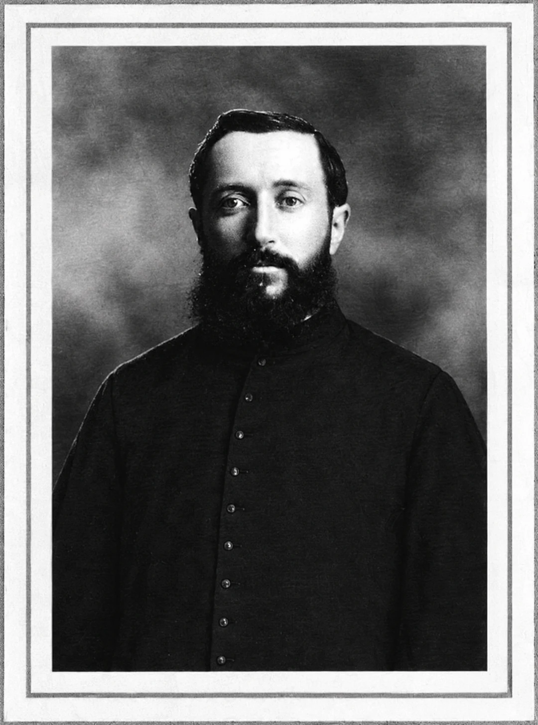 Restored portrait of Father Léopold Vincent