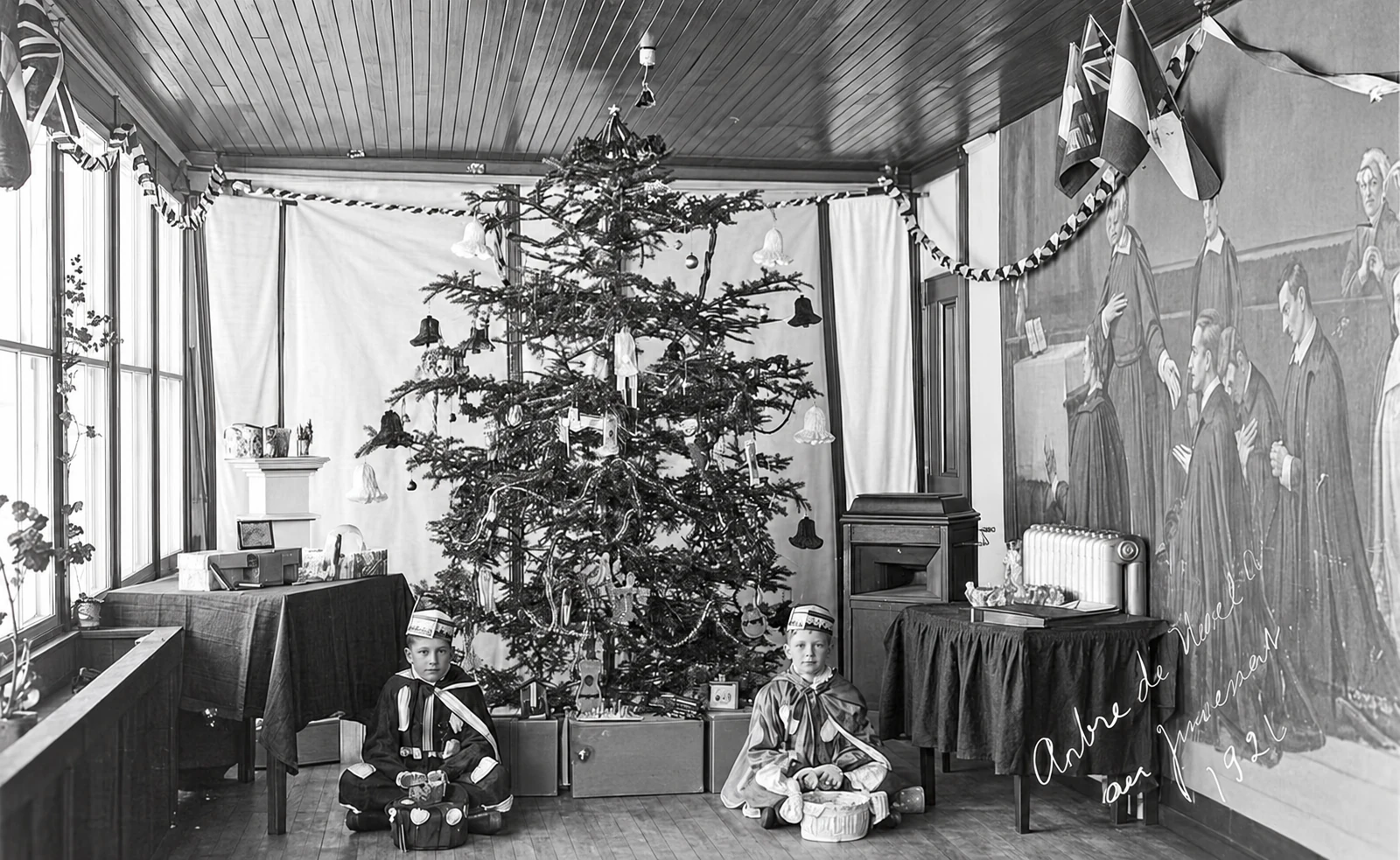 Drama performance, 1924