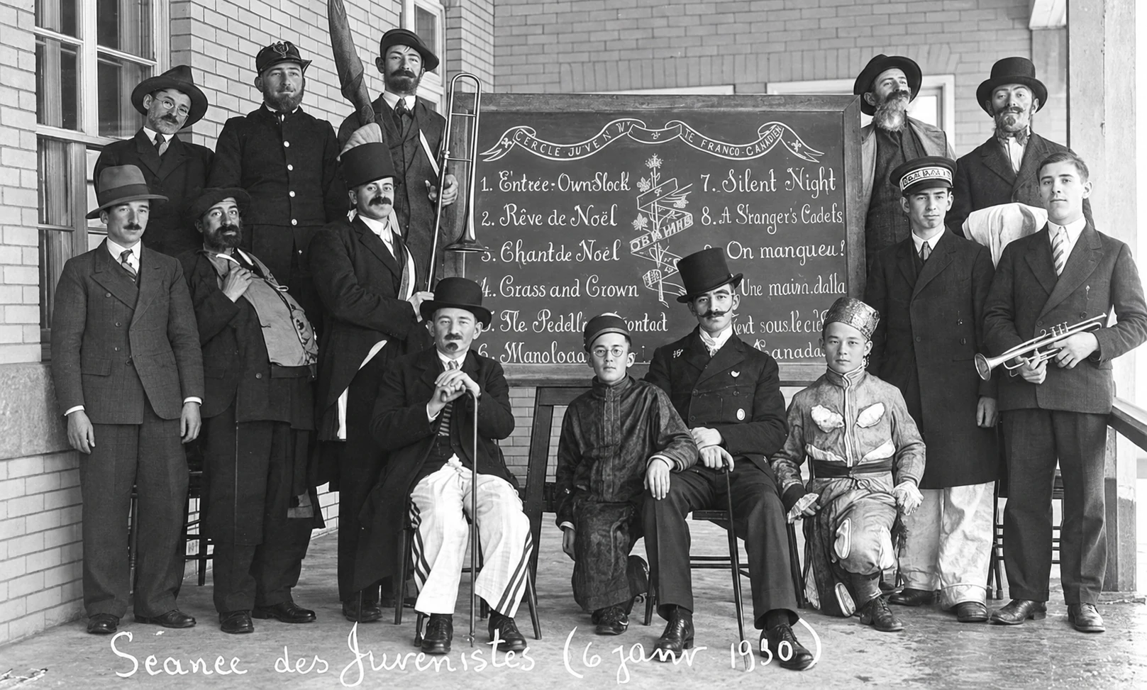 Juvenists’ performance, 1930