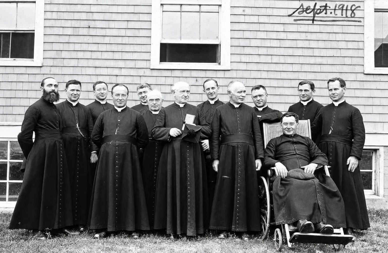 The Fathers on retreat, 1918