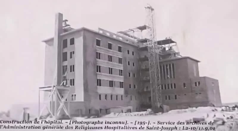 Archive photo of the section on health services in Hauterive, 1 of 4