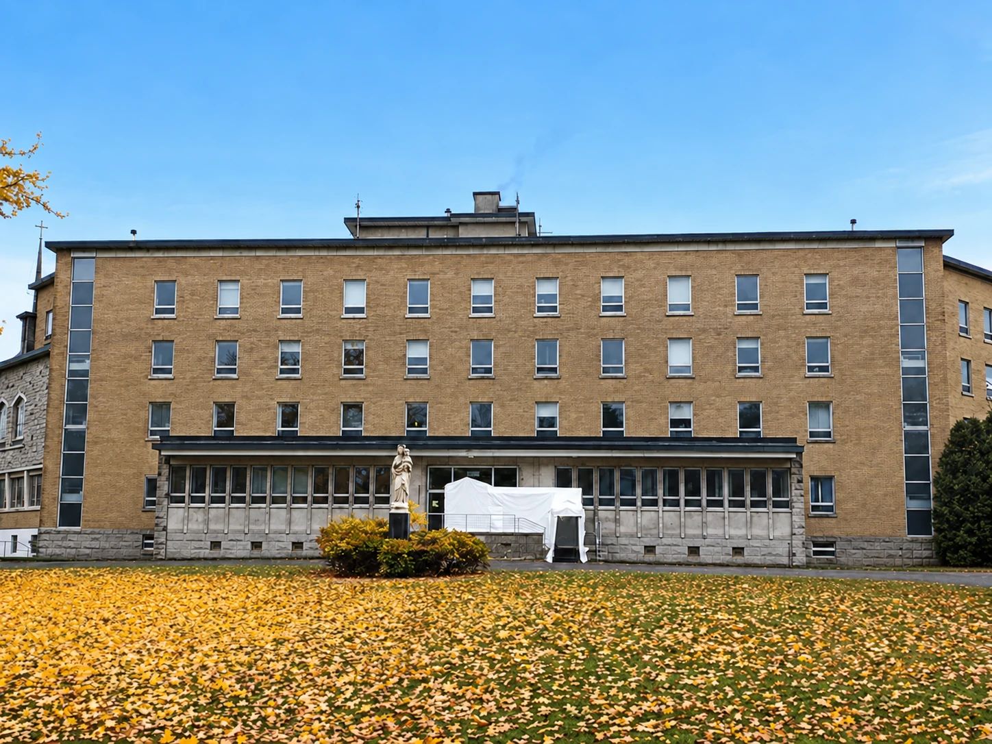 La casa de la administración vicarial en Quebec